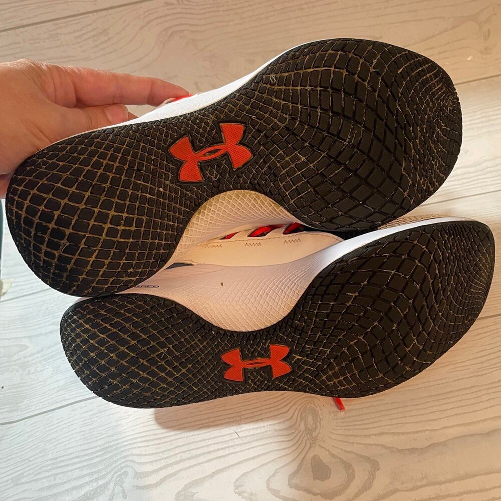 Under Armour Athletic Shoes with Red and Black Accents - Picture 8 of 9